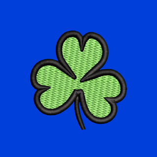 St. Patrick's Day Machine Embroidery Design - Blue Gem Embroidery