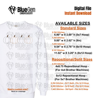 Pumpkin Applique Embroidery Design