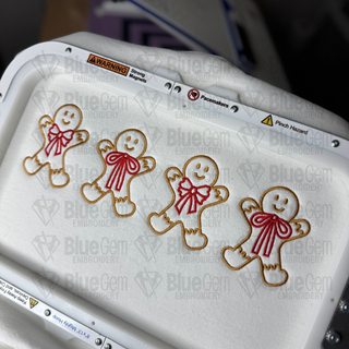 Coquette Gingerbread Embroidery Design