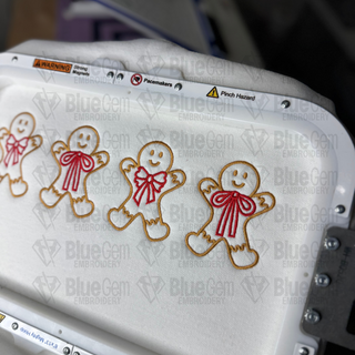 Coquette Gingerbread Embroidery Design