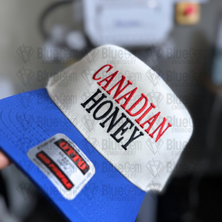 Canadian Honey Hat Embroidery Design
