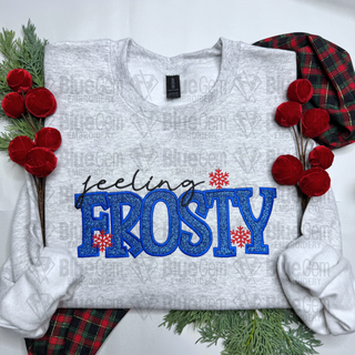 Feeling Frosty Applique Embroidery Design
