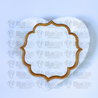 In-The-Hoop Cocktail Napkin Embroidery Design – Vintage Coaster (SVG Cut File Included)