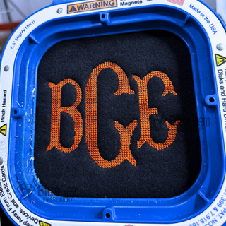 Brookfish Cross Stitch Embroidery Font - BX Format Included, 9 Sizes, Instant Download