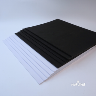 Sew Puffed™ Dense 3D Puff Embroidery Foam – 3mm – 9 × 12
