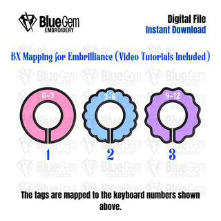 ITH Baby Closet Dividers Embroidery Design – Nursery Dividers, Set of 3, One Size, BX Format Included