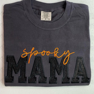 Spooky Mama Applique Embroidery Design