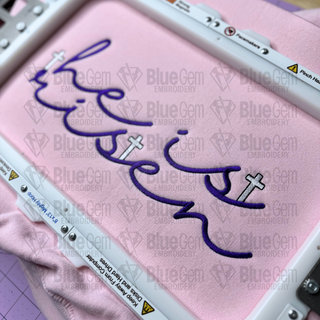 He is Risen Embroidery Design