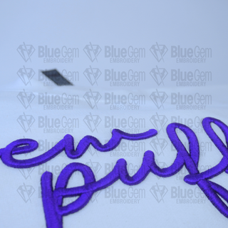 Blakely Script 3D Puff Embroidery Font – Machine Embroidery Font, 6 Sizes, BX Format Included