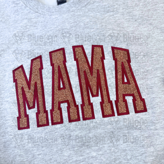 Sporty Applique Embroidery Font – Tall Varsity Applique Font, 10 Sizes, 2-in-1 Font, Bean Stitch BX Format Included (Instant Download)