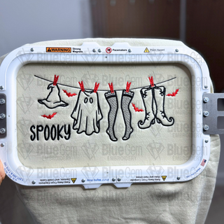 Spooky Season Clothing Line Halloween Embroidery Design