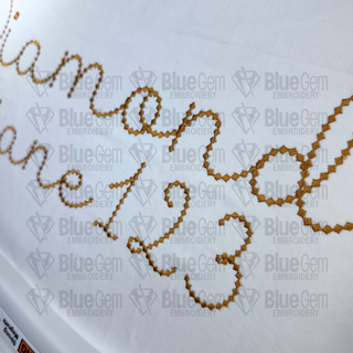Diamond Diane Embroidery Font: Diamond Stitch Font, 6 Sizes (BX Font Included) (Digital File)
