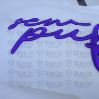 Blakely Script 3D Puff Embroidery Font – Machine Embroidery Font, 6 Sizes, BX Format Included