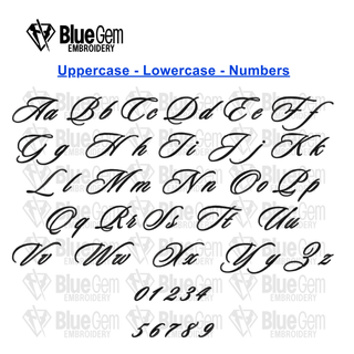 Groovy Flat Embroidery Font