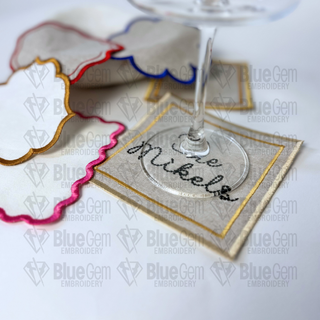 Diamond Diane Embroidery Font: Diamond Stitch Font, 6 Sizes (BX Font Included) (Digital File)